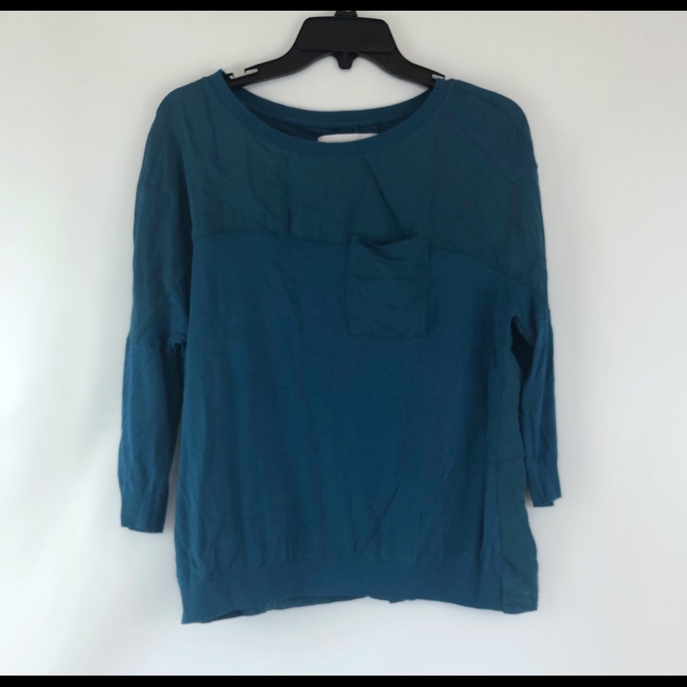 SALE 3/$10 ✨ teal office shirt with front pocket